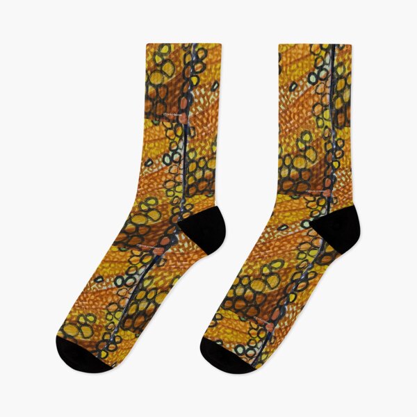 Item preview, Yellow Curved Patterns  and Circles designed and sold by DancingCreek.