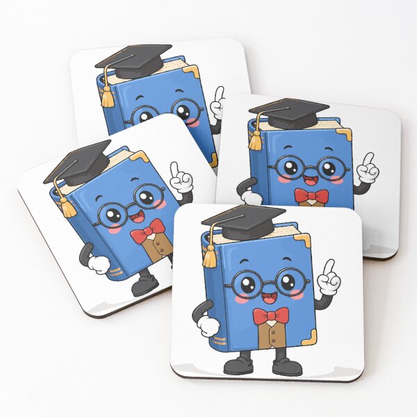 Item preview, Professor Book T-Shirt & Sticker | Cute Kawaii Teacher Book Mascot | Reading & Learning Gift designed and sold by Sunday.Supply.