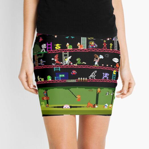 50 Video Game Classics Mini Skirt