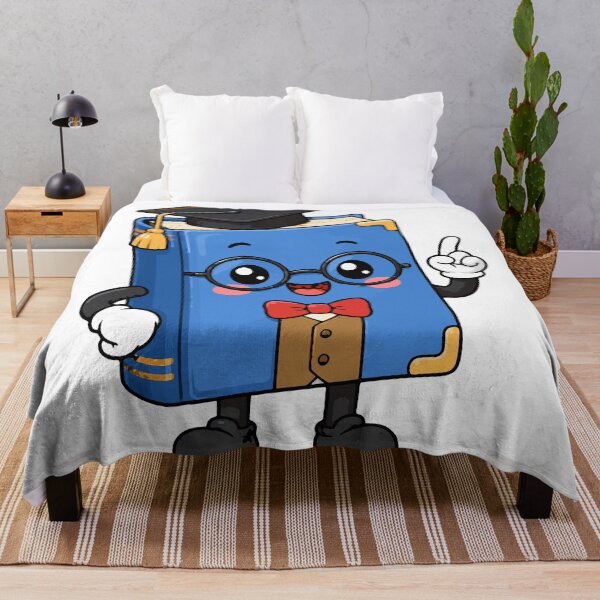 Artikelvorschau, Professor Book T-Shirt & Sticker | Cute Kawaii Teacher Book Mascot | Reading & Learning Gift entworfen und verkauft von Sunday.Supply.