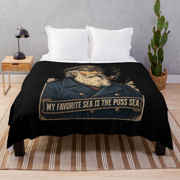 Item preview, Copy of My Favorite Sea is The Puss-Sea designed and sold by TheEndDesign.