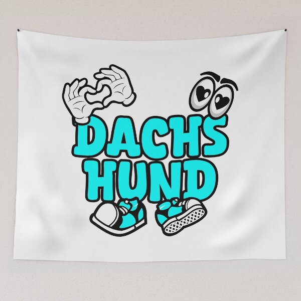 Item preview, DACHSHUND - PETS Comic Character Bold Urban designed and sold by NFTWords.