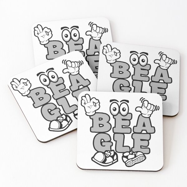 Item preview, BEAGLE - PETS Street Lettering Cartoon Character  designed and sold by NFTWords.