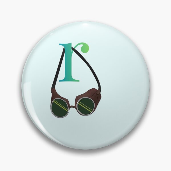 Item preview, The Riveter Goggles Logo (Green Background Variant) designed and sold by theriveter.