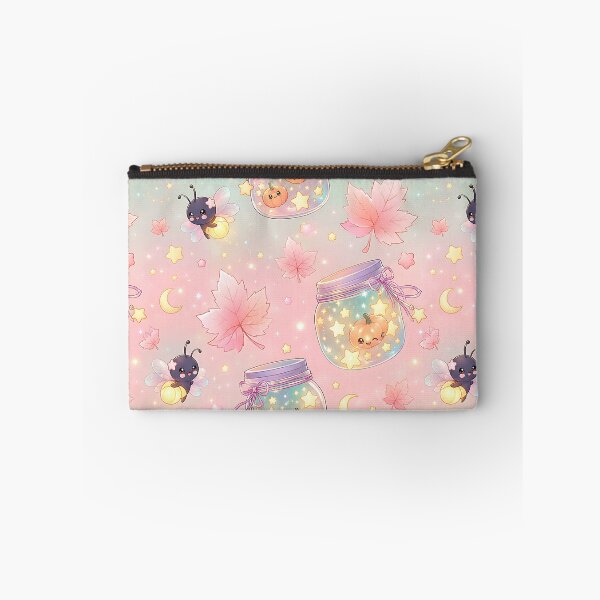 Item preview, Kawaii Pastel Autumn Cosmic Camping Pattern designed and sold by Thai Vibe Studio.