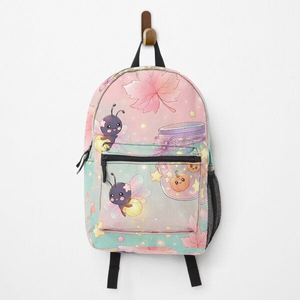 Item preview, Kawaii Pastel Autumn Cosmic Camping Pattern designed and sold by Thai Vibe Studio.