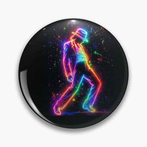 Item preview, Neon Pop Dance Silhouette Retro Art designed and sold by ExploreAura Studio.