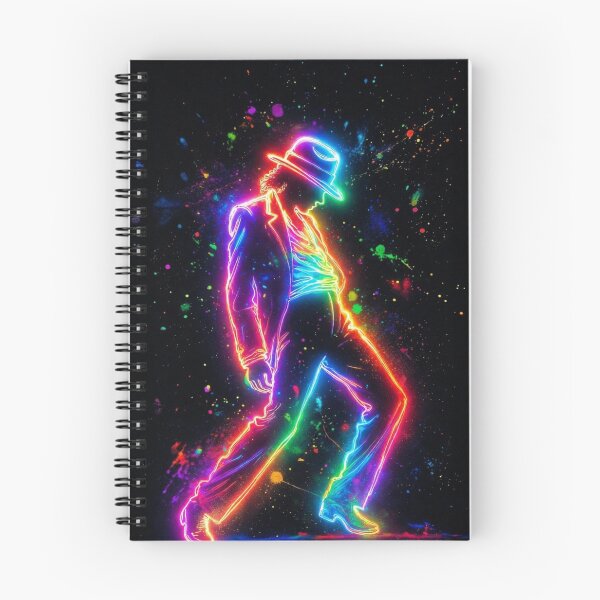 Item preview, Neon Pop Dance Silhouette Retro Art designed and sold by ExploreAura Studio.