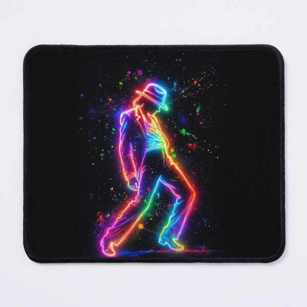 Item preview, Neon Pop Dance Silhouette Retro Art designed and sold by ExploreAura Studio.