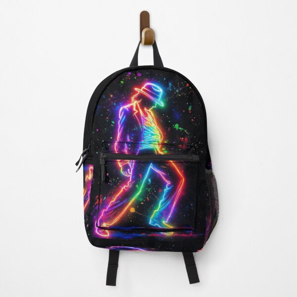 Item preview, Neon Pop Dance Silhouette Retro Art designed and sold by ExploreAura Studio.