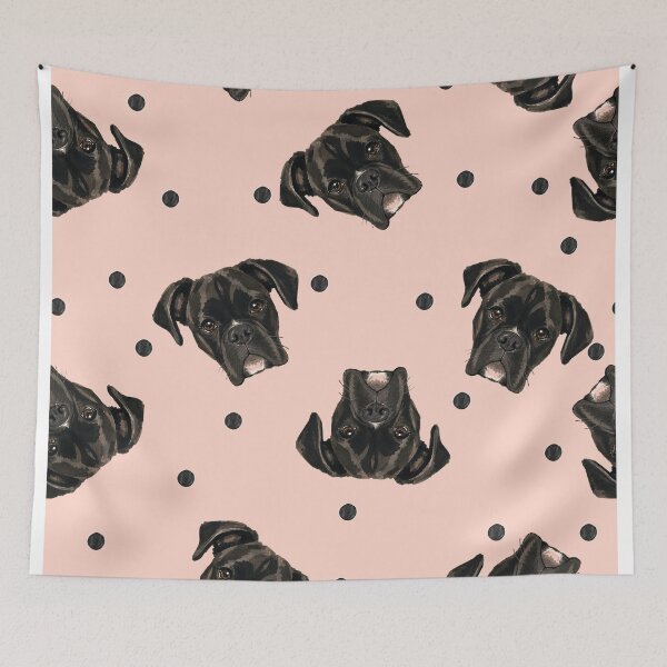 Item preview, Blush Sealed Boxer Marker Tossed Dot designed and sold by Pelch Art Studio.