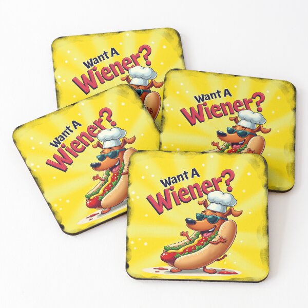 Item preview, Want A Wiener? (Do you like sausages?) designed and sold by The Wheezy Wizard.