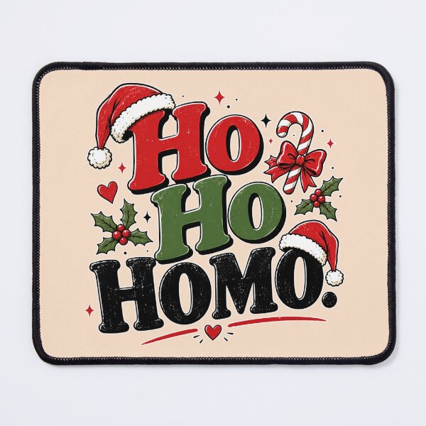 Item preview, Ho Ho Homo Christmas Shirt – Funny LGBTQ Pride Holiday Design designed and sold by TheStephanieRome.