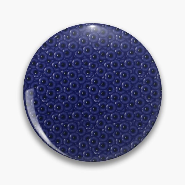 Item preview, The pattern is saturated with dark blue eyes designed and sold by Cherevan.
