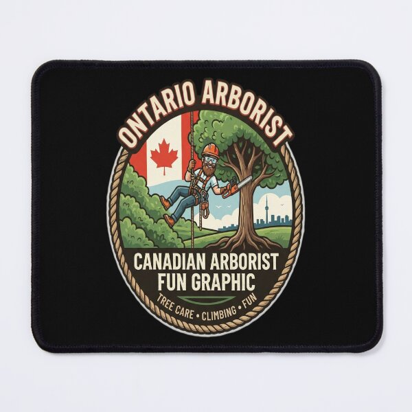 Item preview, Ontario Arborist - Canadian Arborist Fun Graphic - designed and sold by MarceloBozzano.