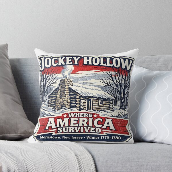 Item preview, Jockey Hollow – Where America Survived | Morristown Revolutionary War designed and sold by Past in Threads.