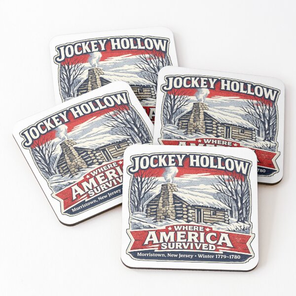 Item preview, Jockey Hollow – Where America Survived | Morristown Revolutionary War designed and sold by Past in Threads.