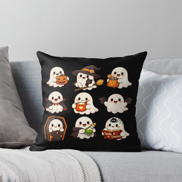 Item preview, Cute Halloween Ghost Sticker Pack Kawaii Spooky Boo Halloween Gift designed and sold by Artycom.