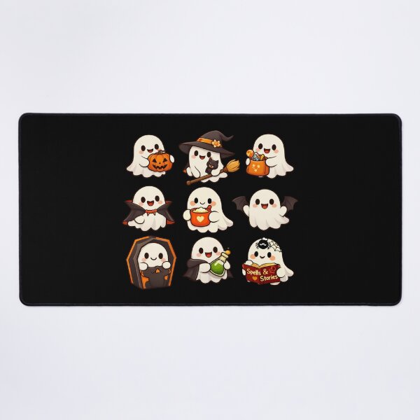 Item preview, Cute Halloween Ghost Sticker Pack Kawaii Spooky Boo Halloween Gift designed and sold by Artycom.