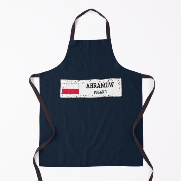 Item preview, Abramow Poland License Plate Style Sign - Polish Village Sign designed and sold by jeshands.