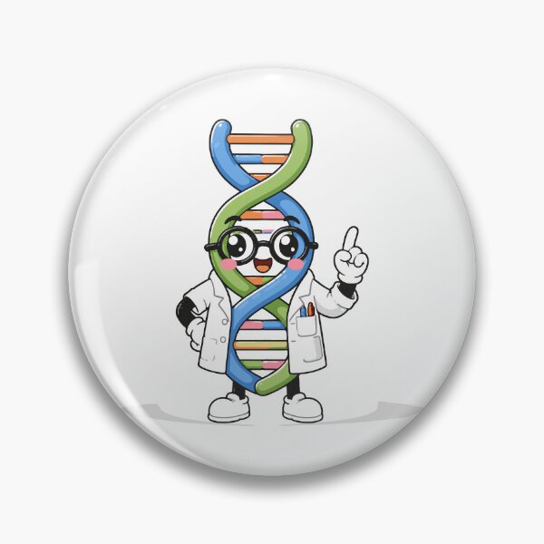 Item preview, Doctor DNA T-Shirt & Sticker | Cute Kawaii Science Biology Mascot | STEM Teacher Gift designed and sold by Sunday.Supply.