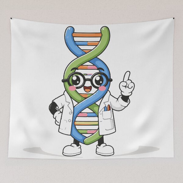 Item preview, Doctor DNA T-Shirt & Sticker | Cute Kawaii Science Biology Mascot | STEM Teacher Gift designed and sold by Sunday.Supply.
