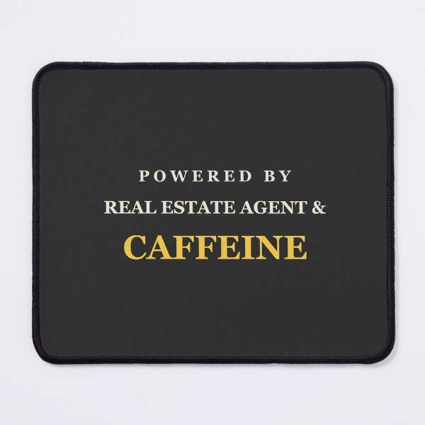 Item preview, Powered By Real Estate Agent & Caffeine - Real Estate Agent designed and sold by RetroThreadWorks.