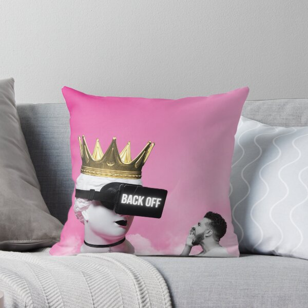 Item preview, Back Off Virtual Reality Crown Aesthetic Art designed and sold by Alien byte art.