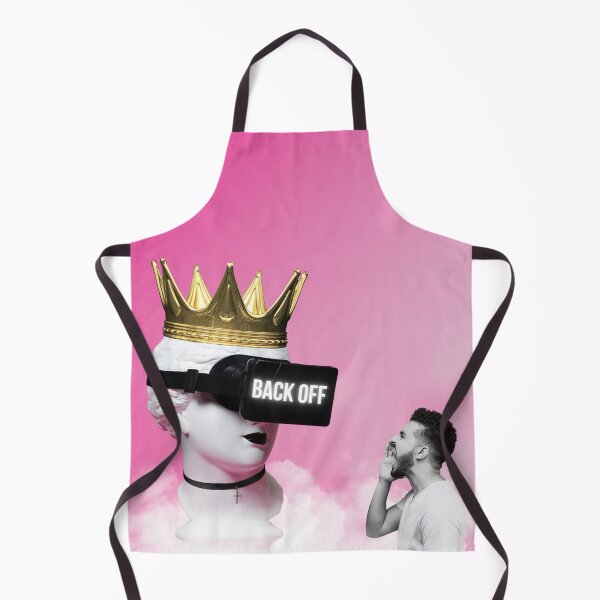 Item preview, Back Off Virtual Reality Crown Aesthetic Art designed and sold by Alien byte art.