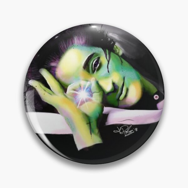 Item preview, I See You | Surreal Portal Portrait Painting | Symbolic Contemporary Wall Art designed and sold by MothaTDoodles.