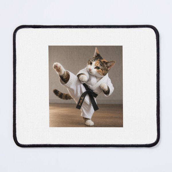 Item preview, Taekwondo cat designed and sold by Jenswhim.