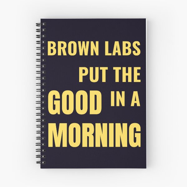 Item preview, Brown Lab Puppy Dog Morning Coffee Quote designed and sold by PRINTSCHARMINGM.