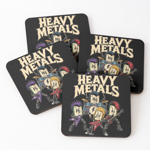 Item preview, Funny Chemistry Heavy Metals Science Design designed and sold by LiftyGifts.