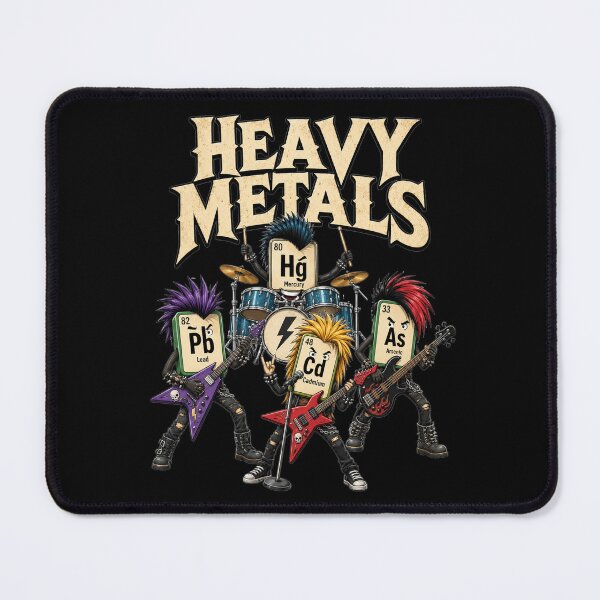 Item preview, Funny Chemistry Heavy Metals Science Design designed and sold by LiftyGifts.