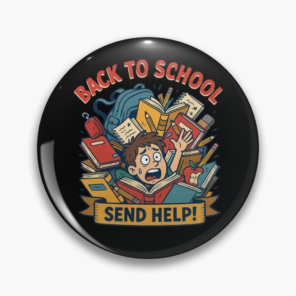 Item preview, Back to School Send Help Funny Design designed and sold by WikaKowalczyk.