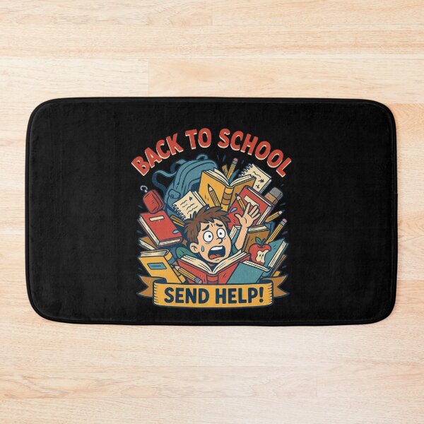 Item preview, Back to School Send Help Funny Design designed and sold by WikaKowalczyk.