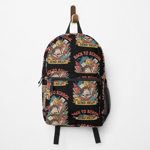Item preview, Back to School Send Help Funny Design designed and sold by WikaKowalczyk.