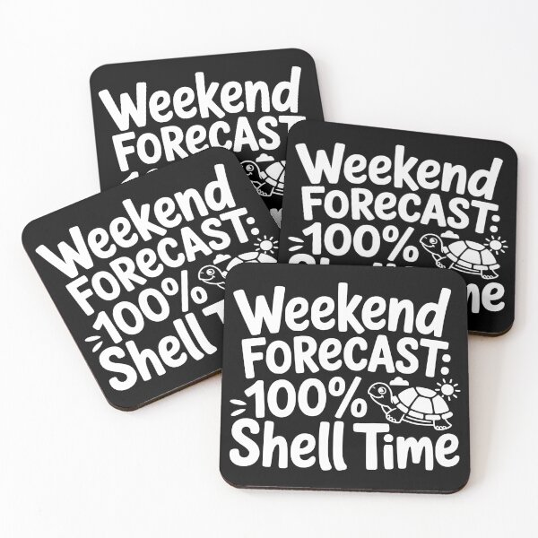 Item preview, Weekend Forecast 100 Percent Shell Time designed and sold by theartfulaspie.