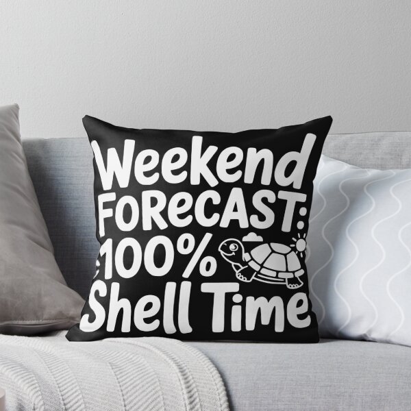 Item preview, Weekend Forecast 100 Percent Shell Time designed and sold by theartfulaspie.