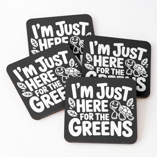 Item preview, I’m Just Here for the Greens designed and sold by theartfulaspie.