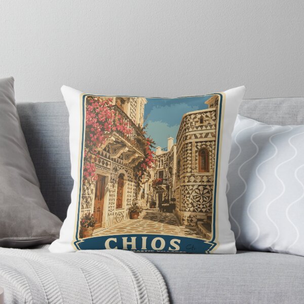 Item preview, Vintage Chios Pyrgi & Mastic Villages Travel designed and sold by CharaFei.Art.