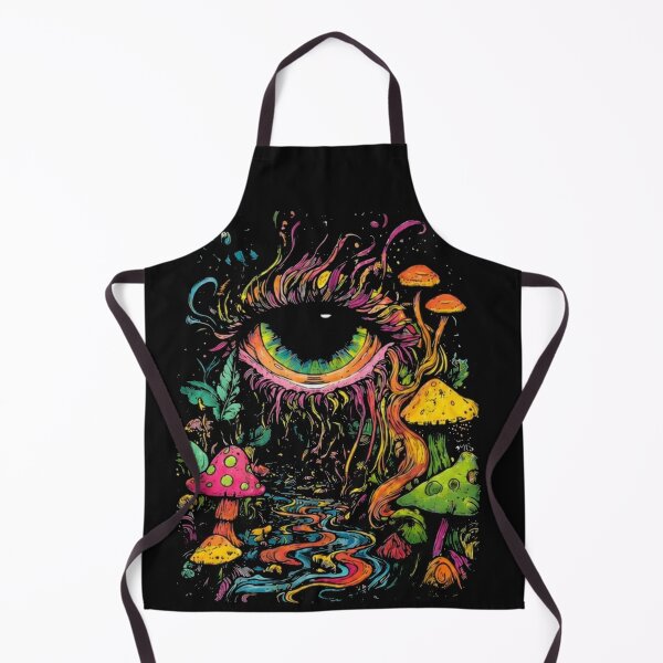 Item preview, Psychedelic Cosmic Eye Mushroom Art | Trippy Surreal Fantasy Art designed and sold by Gbriel3.