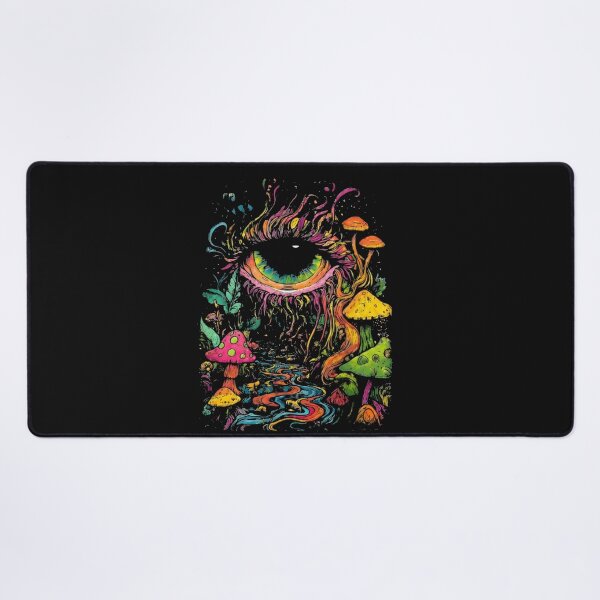 Item preview, Psychedelic Cosmic Eye Mushroom Art | Trippy Surreal Fantasy Art designed and sold by Gbriel3.
