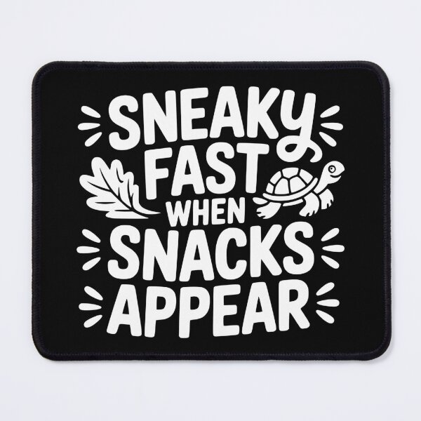 Item preview, Sneaky Fast When Snacks Appear designed and sold by theartfulaspie.