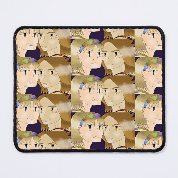Item preview, Two Friends Illustrated Portrait Art Print designed and sold by KaleChub.