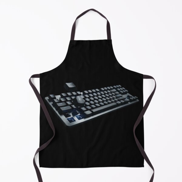 Item preview, Modern Mechanical Keyboard and Computer Setup Art designed and sold by DailySparks.