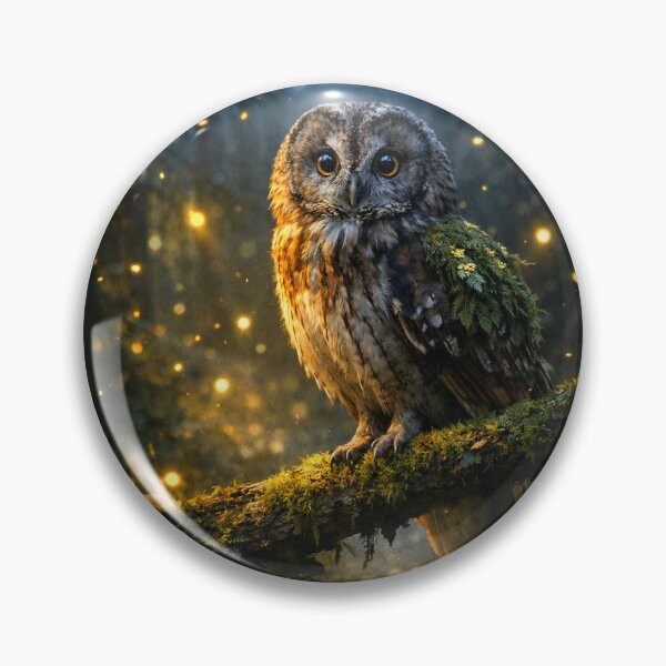 Item preview, ForestOwl–KeeperoftheQuietNight designed and sold by ANNART1602.