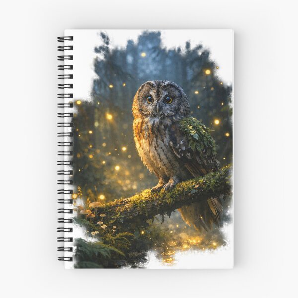 Item preview, ForestOwl–KeeperoftheQuietNight designed and sold by ANNART1602.