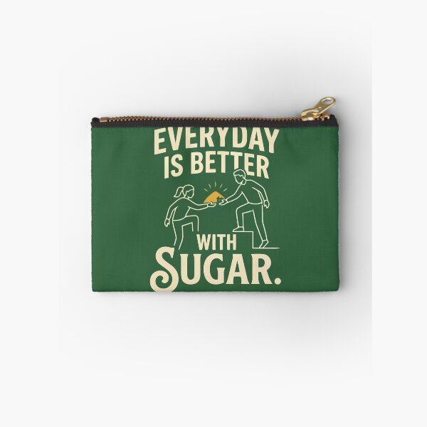Item preview, Everyday Is Better With Sugar Sweet Couple Hiking Humor designed and sold by Amir Faysal.