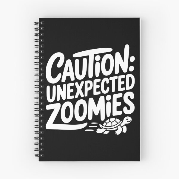 Item preview, Caution Unexpected Zoomies designed and sold by theartfulaspie.
